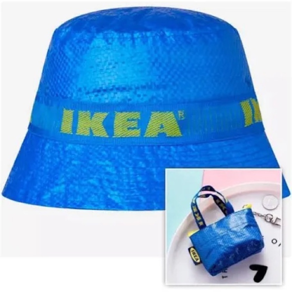 IKEA Bright Blue Bucket Hat